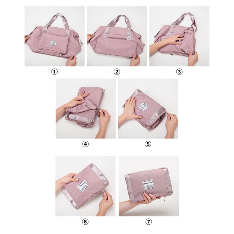 Túi Xách Vải Oxford Chống Nước Sức Chứa Lớn Có Thể Gấp Gọn Dùng Khi Đi Du Lịch Cho Nam Và Nữ