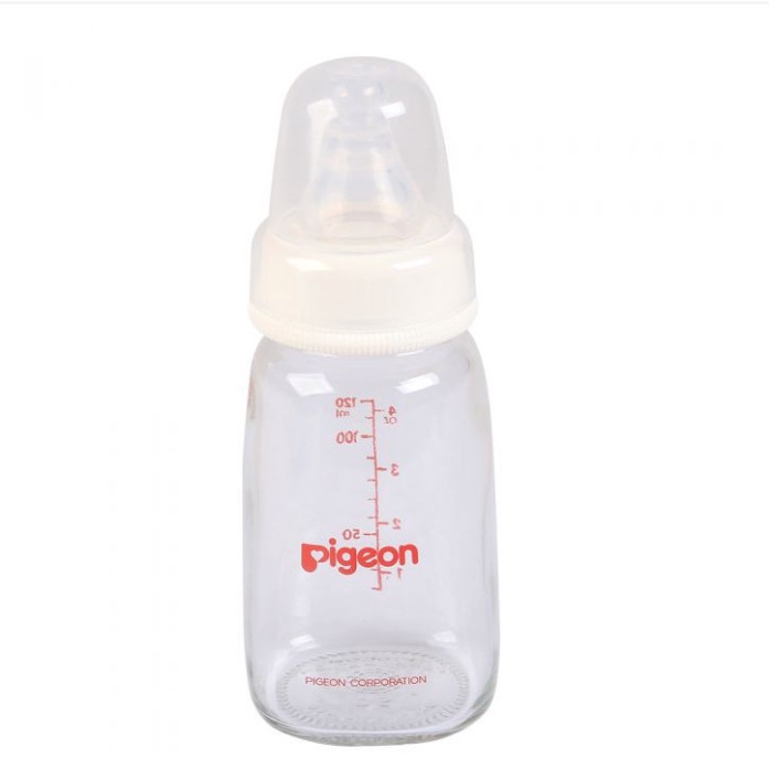 Bình Sữa PIGEON Thủy Tinh Cổ Hẹp 120ml/240m