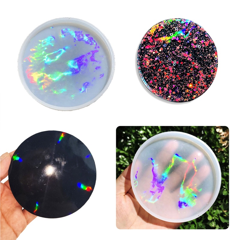Khuôn Làm Đế Lót Ly Bằng Nhựa Epoxy Độc Đáo Tiện Dụng Diy