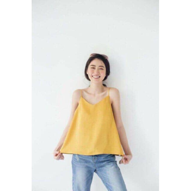 [Mã FAMAYWA giảm 10K đơn 50K] Áo 2 dây cổ tim - Thời trang Hè 2020 | BigBuy360 - bigbuy360.vn