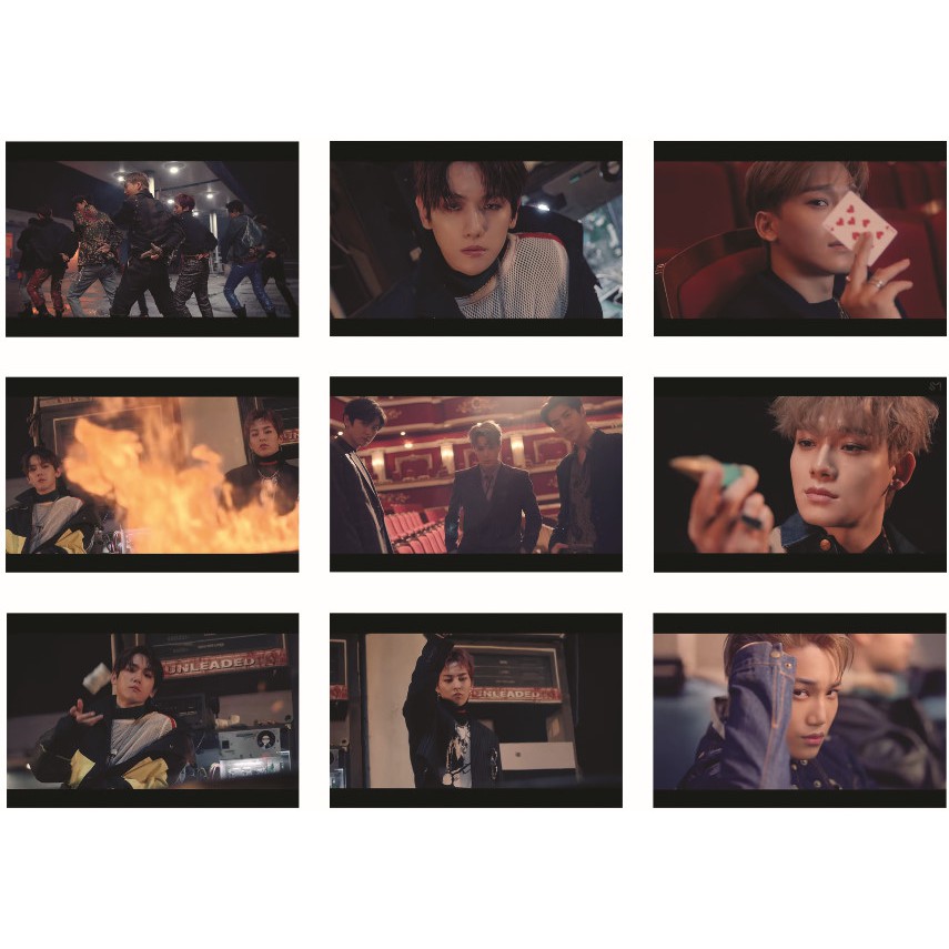 Lomo card 63 ảnh EXO - MV LOVE SHOT