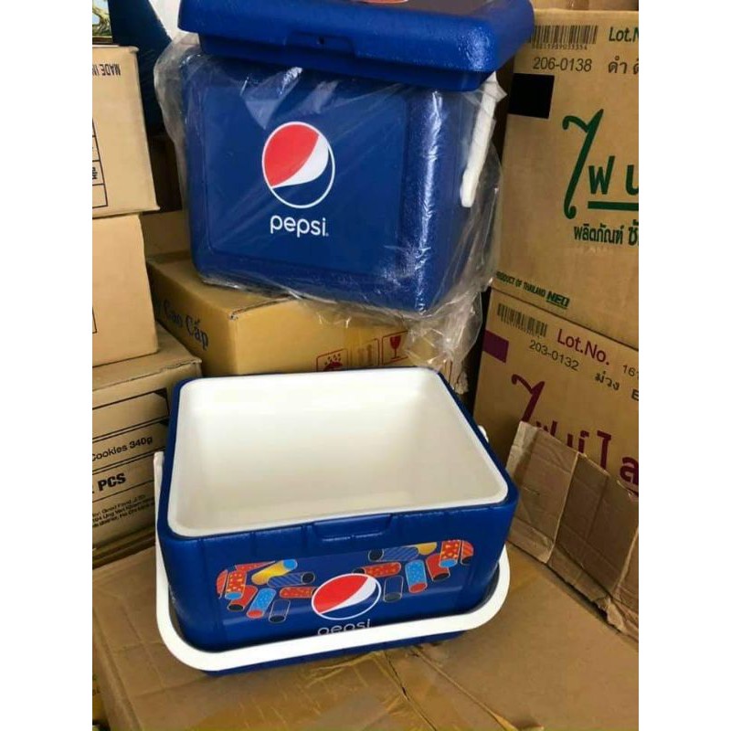 THÙNG ĐÁ PEPSI 6.8L