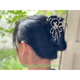Kẹp tóc Hàn quốc hình gấu siêu dễ thương | kẹp tóc hot trend Hàn quốc | kẹp càng cua | phụ kiện tóc | phụ kiện làm đẹp