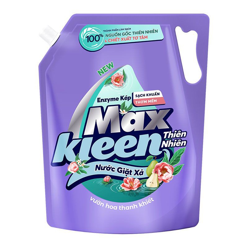 Nước Giặt Xả Maxkleen Thiên các loại Túi 2.2kg