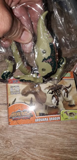 Lắp ráp 1 hộp LegoDinoSaurCentury  Khủng Long 77037