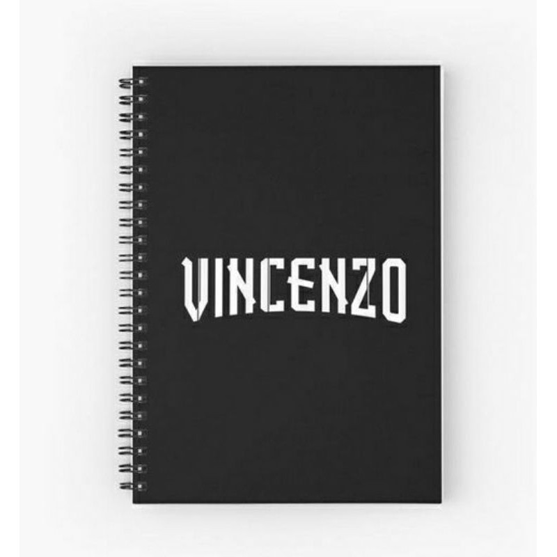 Sổ Tay In Hình Diễn Viên Vincenzo Kdrama Merch Song Jong Ki