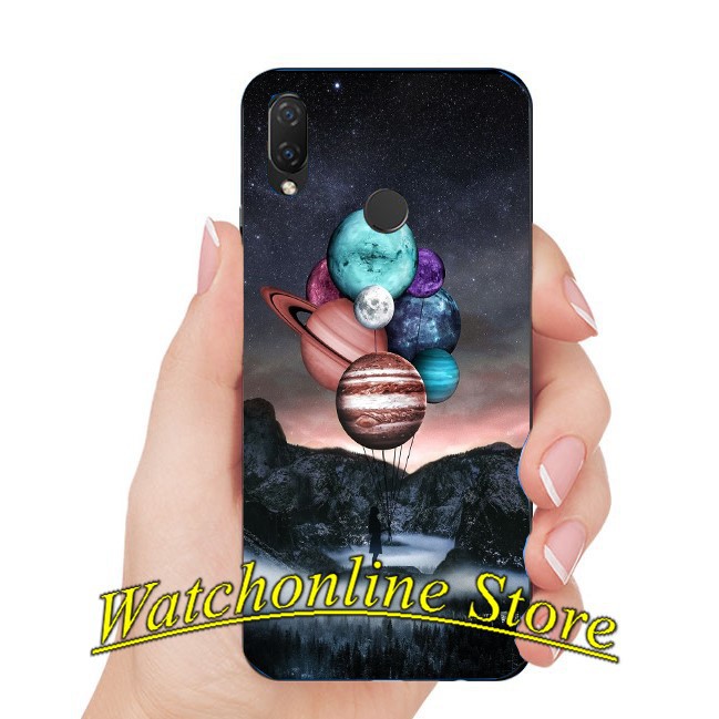 Ốp lưng Vsmart Joy 4 - Live 4 - Star 4 dẻo trong in hình vũ trụ