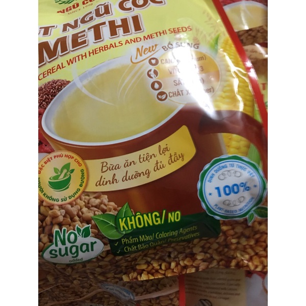 Bột ngũ cốc Methi Việt Đài 600gr