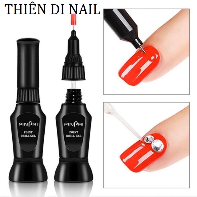 Bút nhả gel đính đá Thiên Di Nail