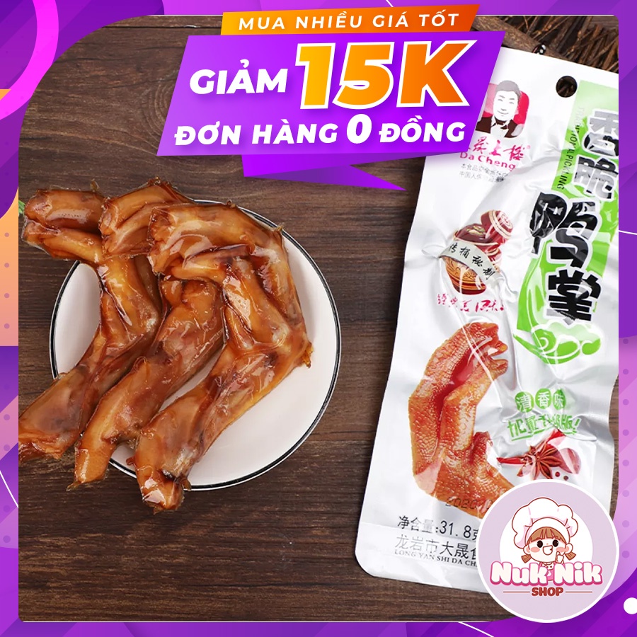 Chân Vịt Dacheng màu xanh (ít cay)