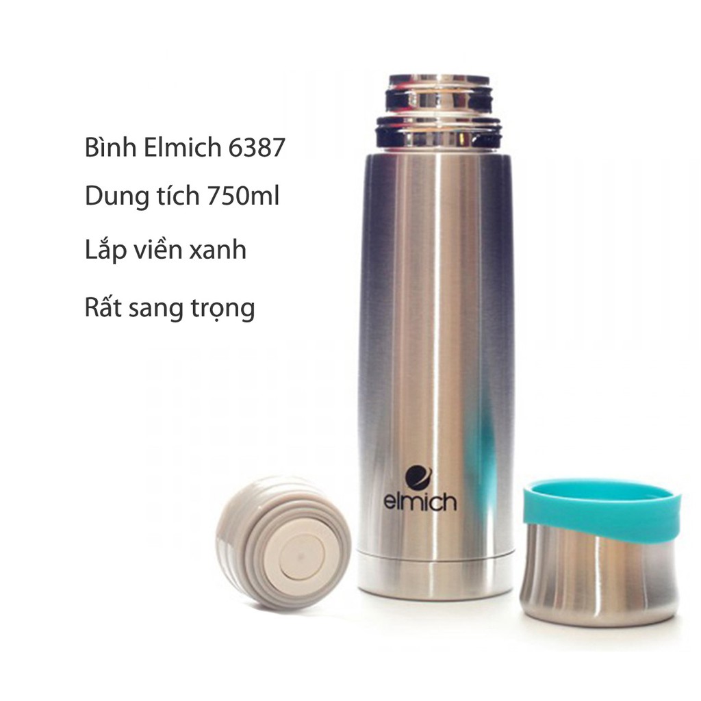 Bình Giữ Nhiệt Elmich Chính Hãng 500-1000ml [6 mẫu]