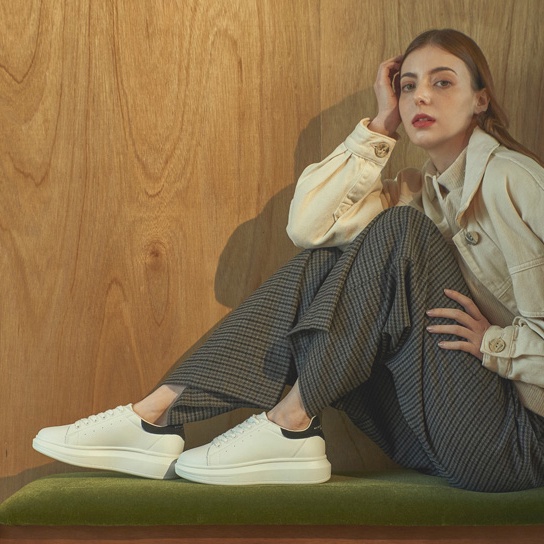 Giày thể thao DOMBA HIGH POINT SP WHITE/BLACK H9011