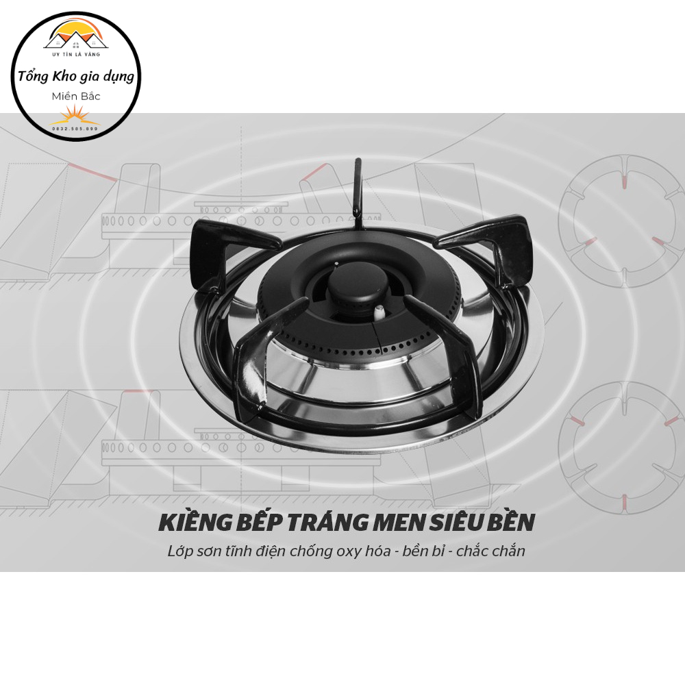 Bếp gas âm Sunhouse Mama MM6632 siêu tích kiệm gas - an toàn tuyệt đối