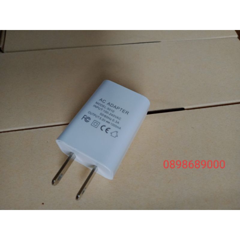 củ sạc chuẩn cho máy nghe nhạc,đài craven,bkk,mobile,FM 5V 1Ab