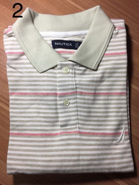 NAUTICA áo thun cá sấu VNXK xuất xịn kiểu polo