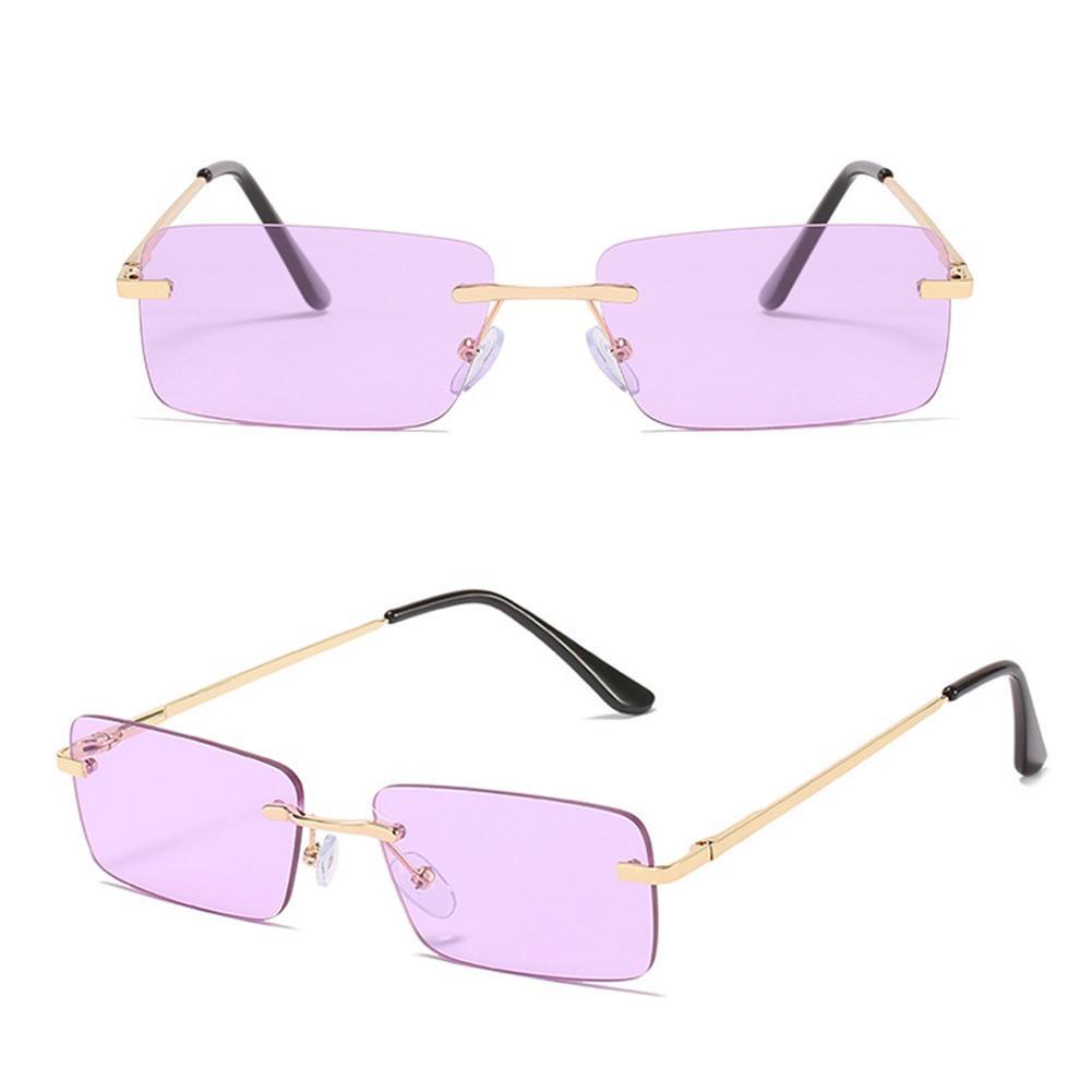 1 Kính Râm Hình Vuông Không Gọng Mẫu Mới Năm 2021 B1L1 Dành Cho Nam