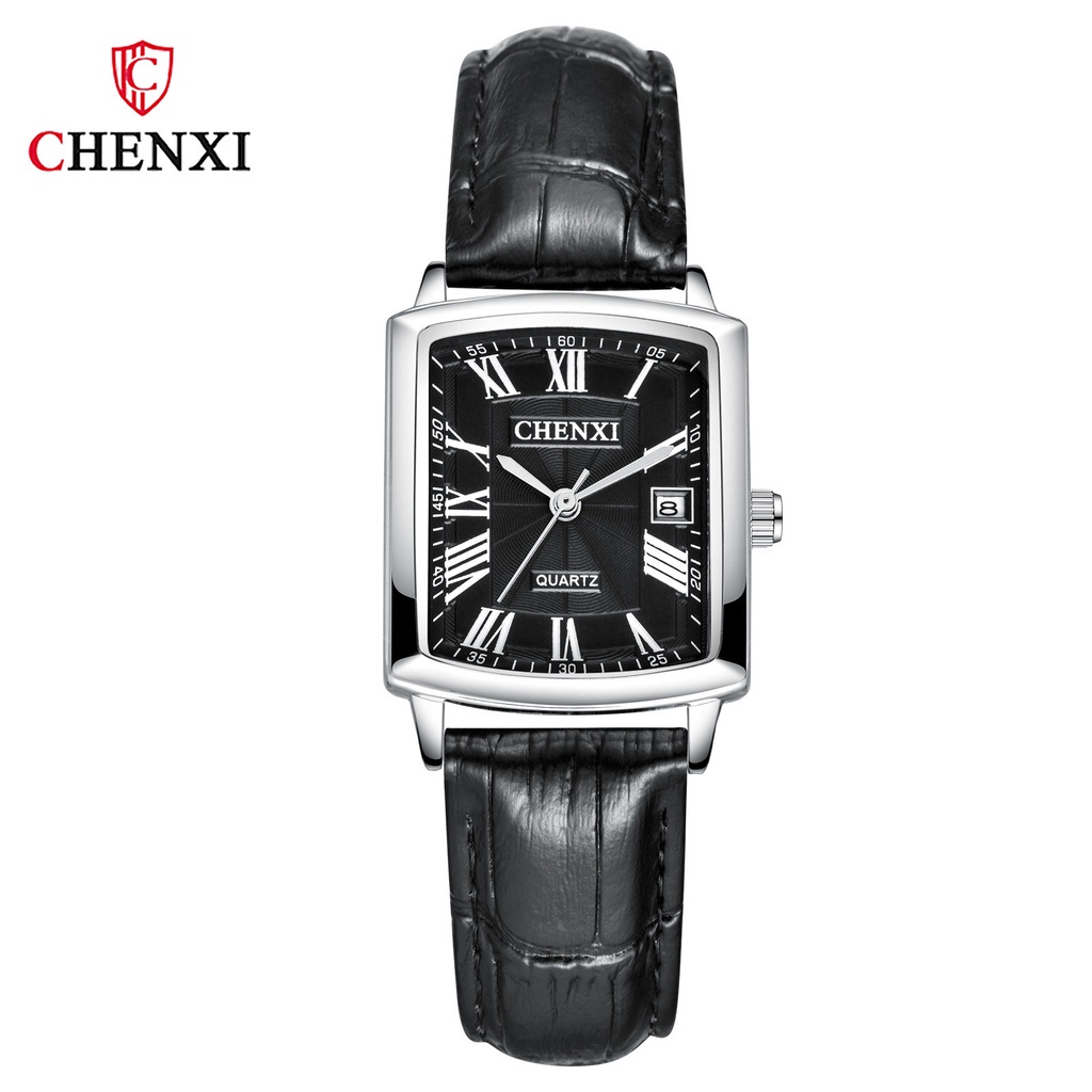 Đồng Hồ Analog Máy Quartz Dây Da Chống Thấm Nước CHENXI Phong Cách Doanh Nhân Sang Trọng