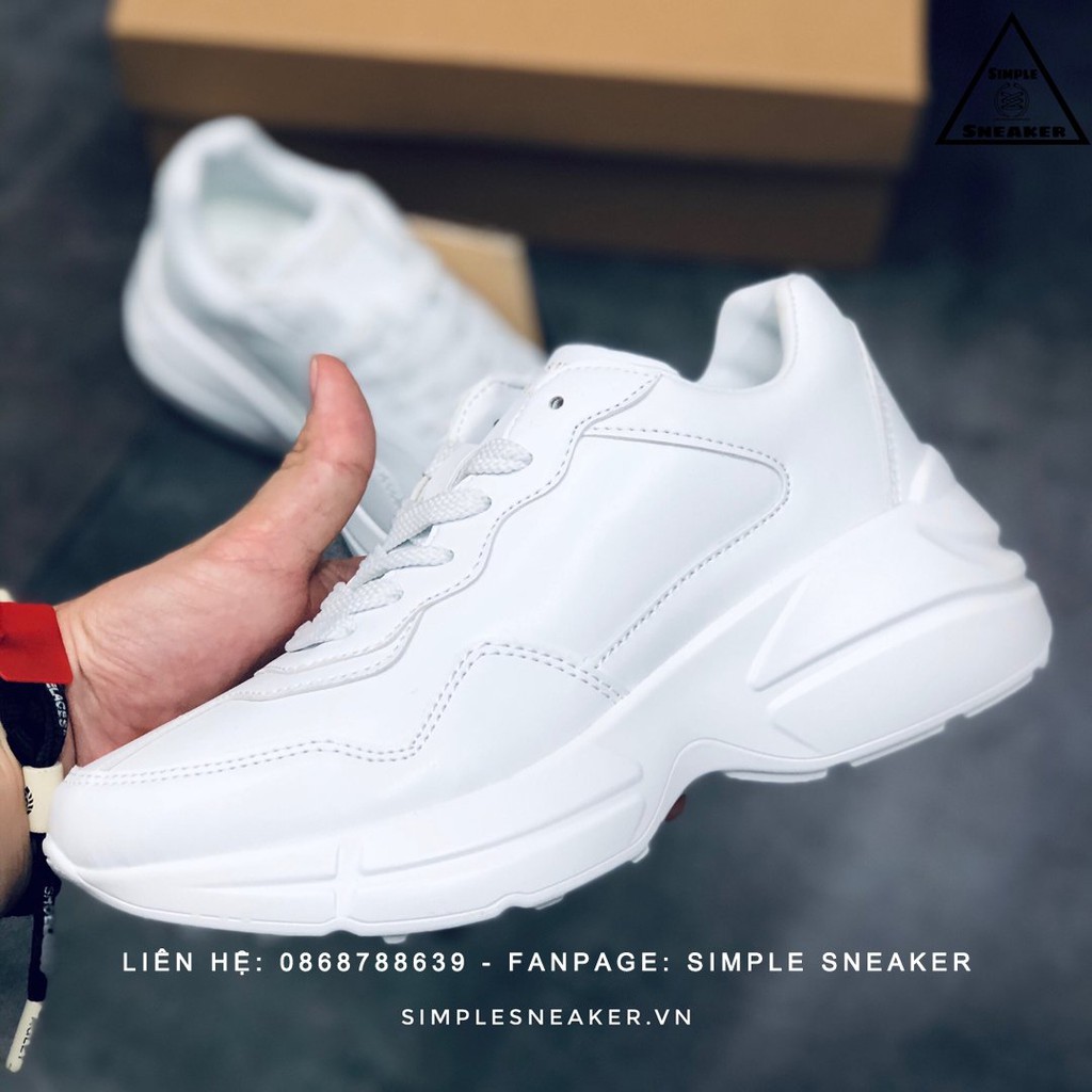 Giày Domba Flare TrắngFREESHIPDomba Flare All White Chính Hãng - Giày Domba Hàn Quốc Chuẩn DOMBA KOREA- Simple Sneaker