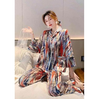 Pijama lụa latin