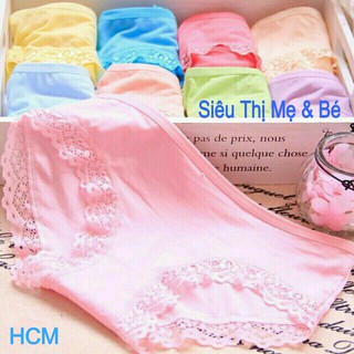 Sỉ - Quần lót ren cotton dễ thương size to