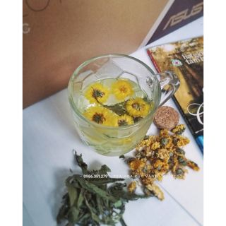 TRÀ HOA CÚC VÀNG - 100GR -TẶNG THÊM CỎ NGỌT