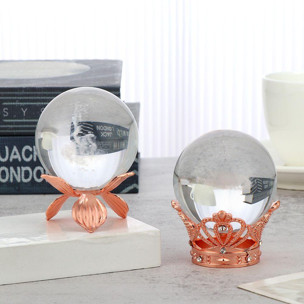 WONDER Giá Đỡ Quả Cầu Hình Chiếc Lá Dùng Trang Trí Nhà