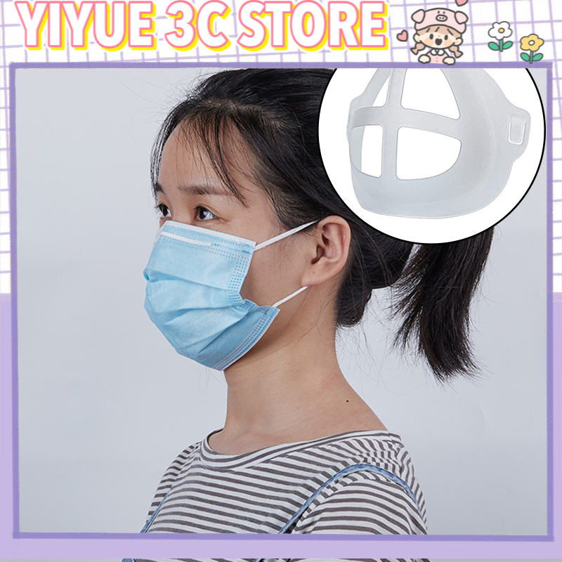 (Hàng Mới Về) Set 5 Miếng Đệm Làm Mát 3d Chống Bụi Có Thể Tái Sử Dụng