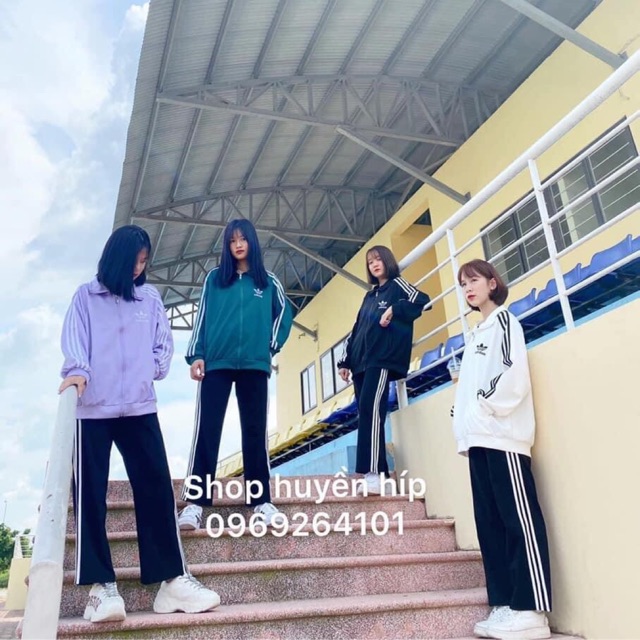 Áo bomber umi 3 sọc AD nhiều màu
