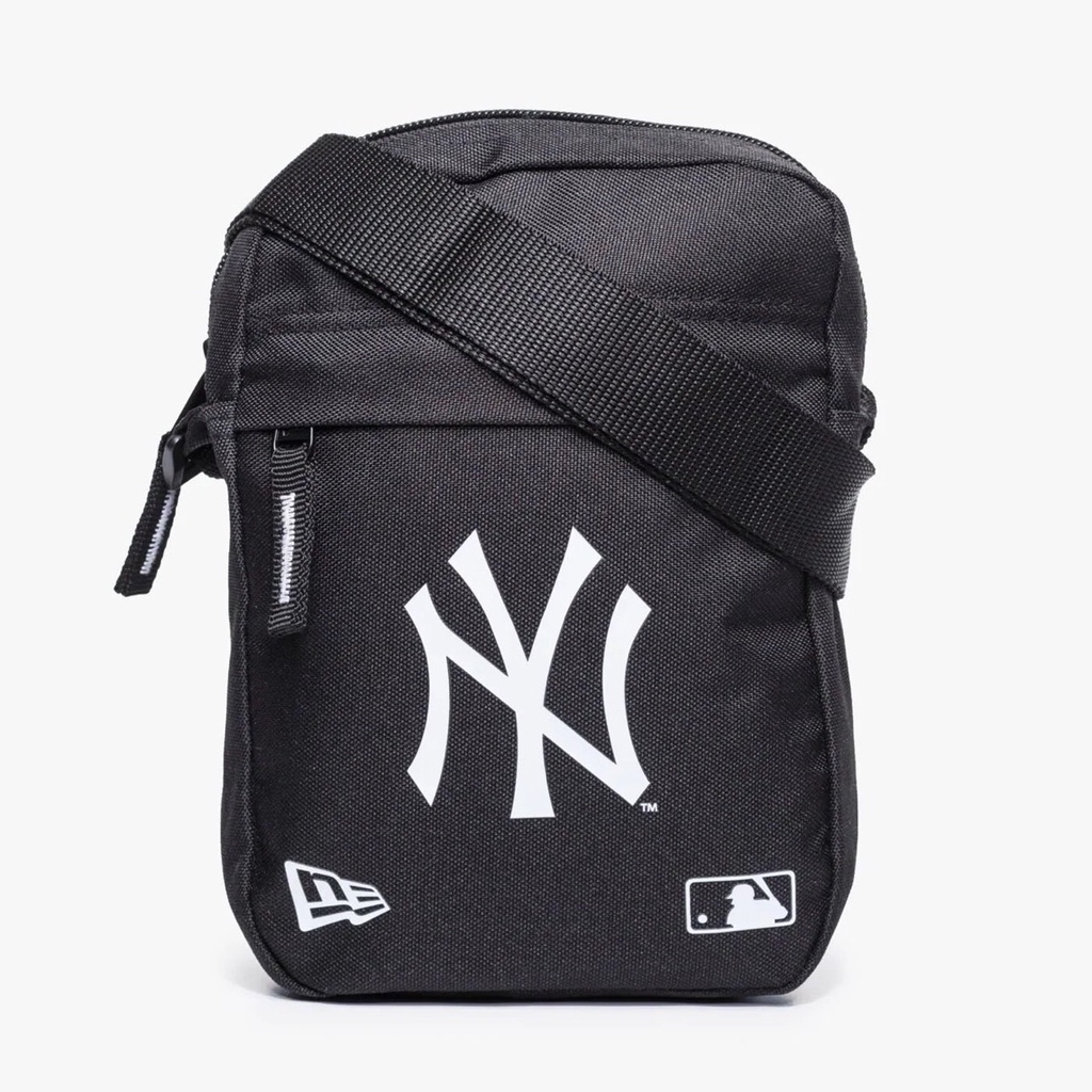 TÚI ĐEO CHÉO MLB SIDE BAG NEWYORK YANKEES CHẤT POLYESTE CAO CẤP, TÚI THỜI TRANG MLB1B80 MÀU ĐEN