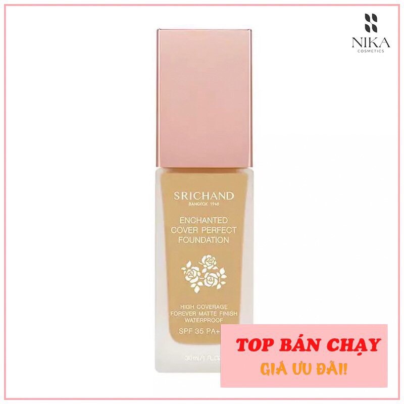 Kem nền che phủ tốt Srichand Enchanted Cover Perfect Foundation SPF35 PA+++