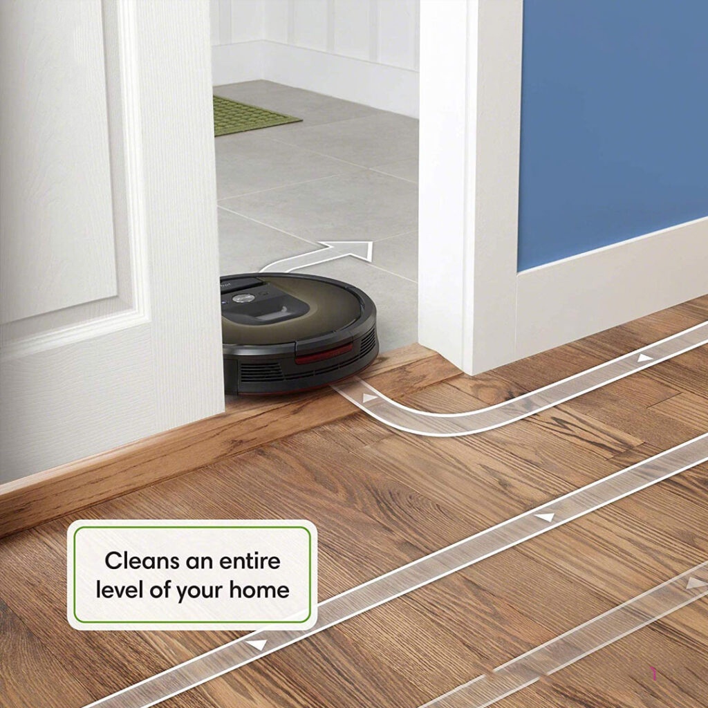 IROBOT ROOMBA 980 _ Robot hút bụi thông minh tự động nâng lực hút thương hiệu Mỹ