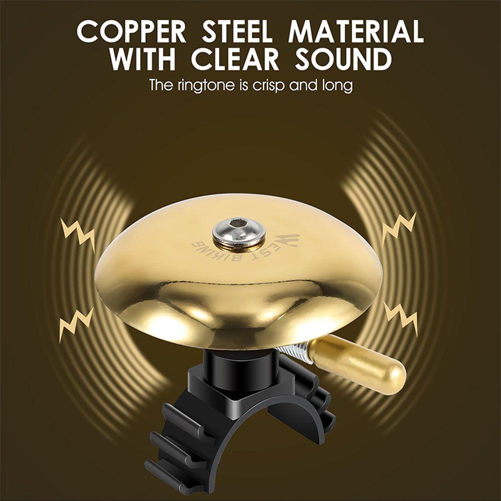 Chuông Xe Đạp Kiểu Cổ Điển Âm Thanh Siêu Lớn Màu Trong Suốt