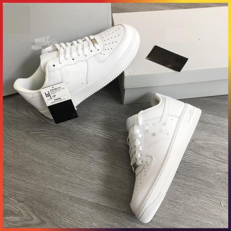 Giày Nam Nữ - Giày Nike Air Force 1 AF1 Trắng Thể Thao Cổ Thấp Full Box Bill G05 -pi9 🙋🏻