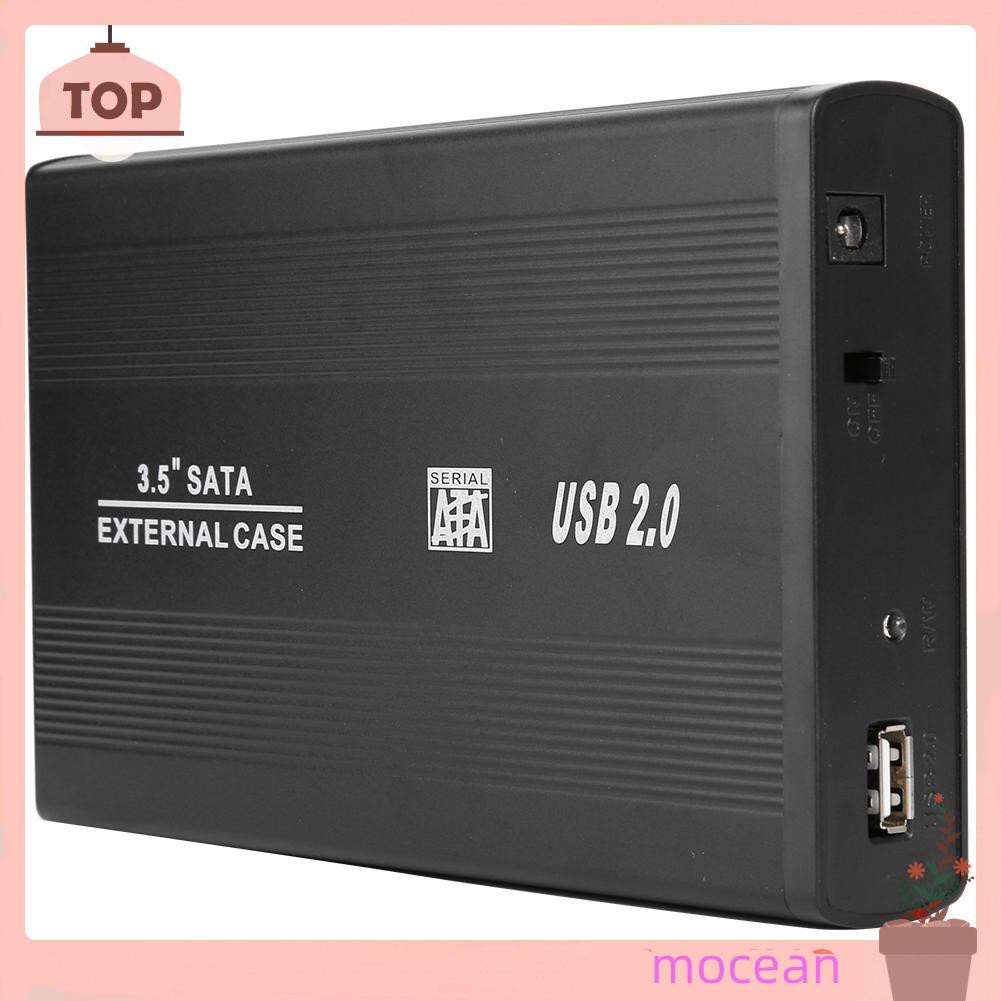 Hộp Đựng Ổ Cứng Ngoài 3.5 Inch Sata Sang Usb2.0 | BigBuy360 - bigbuy360.vn