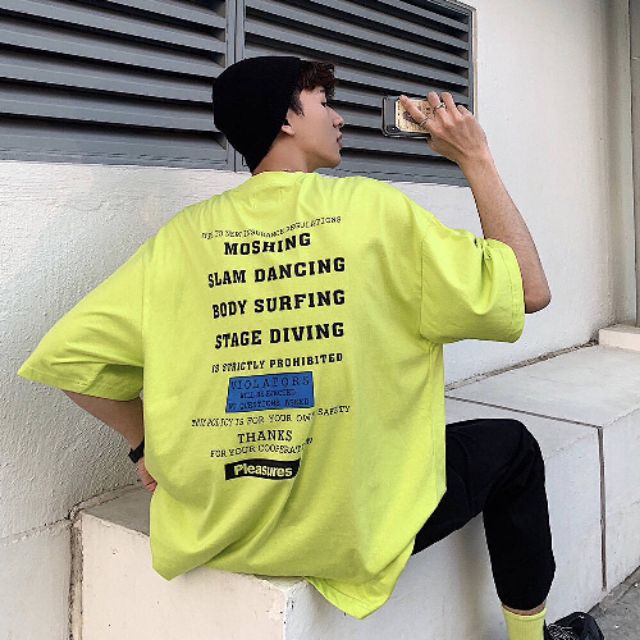 Áo thun tay lỡ unisex Moshing