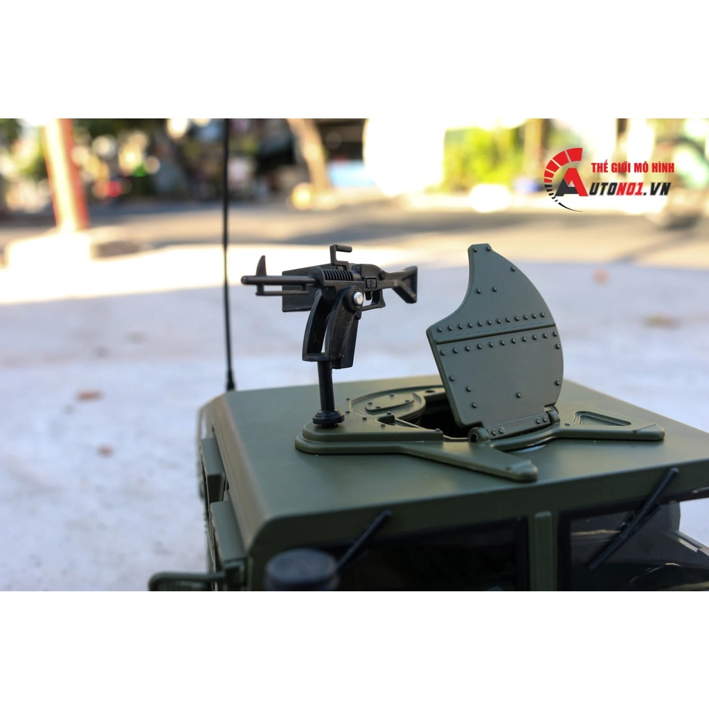 MÔ HÌNH XE BỌC THÉP QUÂN SỰ HUMMER HUMVEE 1:18 KAIDIWEI 1469