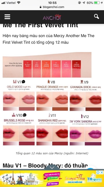 SON KEM LỲ ANOTHER ME VELVET TINT | BigBuy360 - bigbuy360.vn
