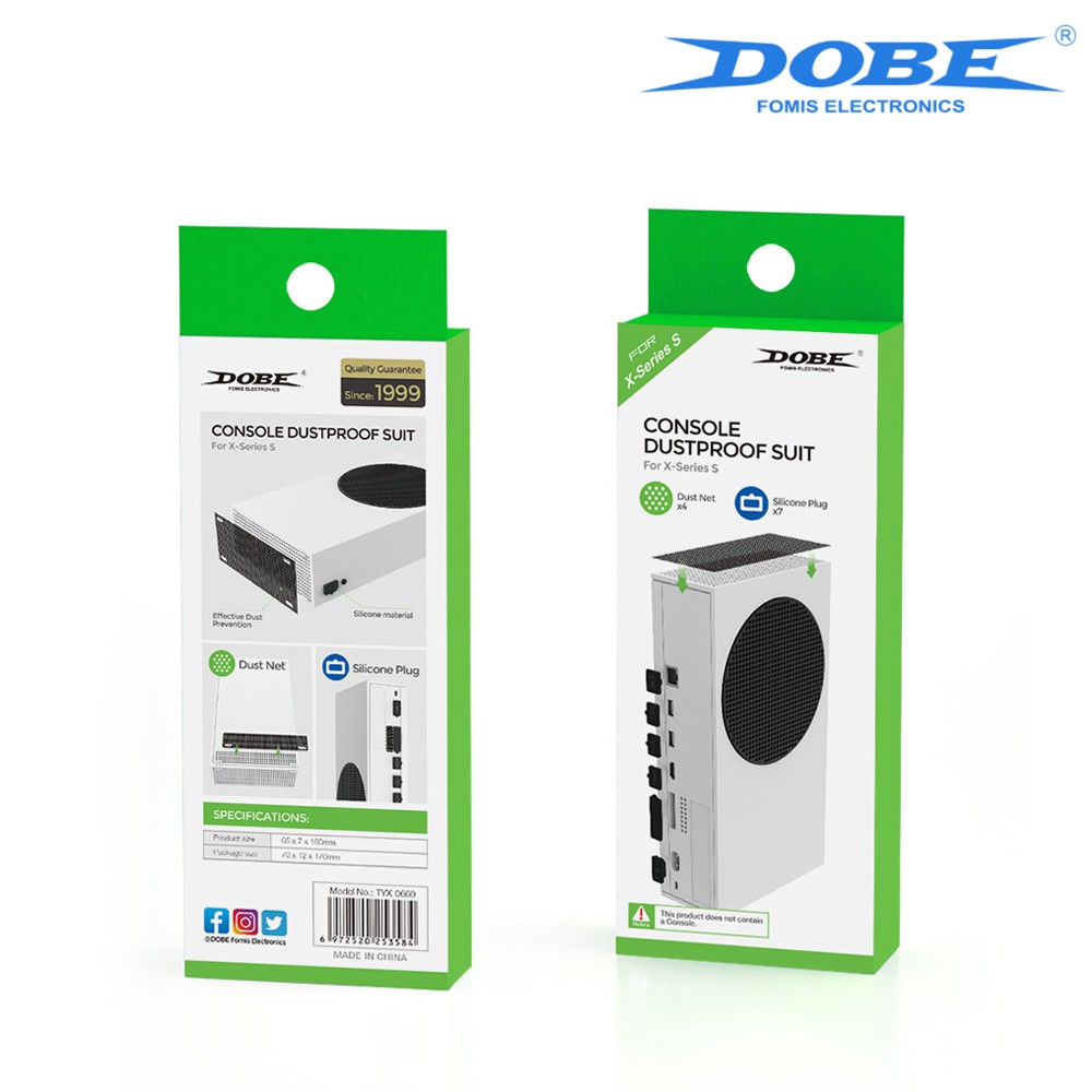 DOBE Bộ nút silicon bọc chống bụi cho máy chơi game XBOX Series S