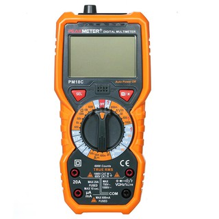 Đồng hồ đo điện vạn năng kỹ thuật số fly-peak pm18c rms ac/dc