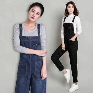 Quần yếm jean nữ size S-6XL
