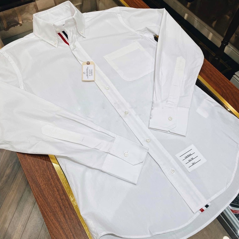 Áo sơ mi Nam ☀ ĐỦ SIZE 45-85 KG ☀ Áo sơ mi Thombrowne vải thô mềm 2022 Like Authentic
