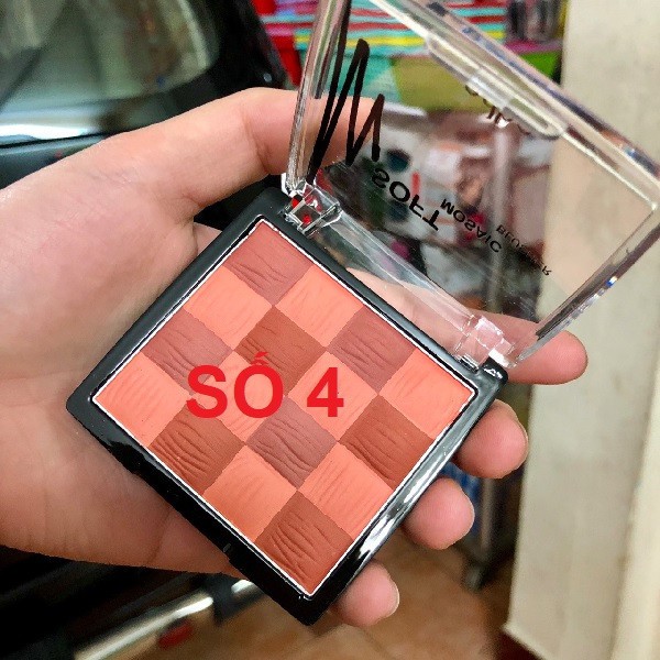 PHẤN MÁ HỒNG ODBO SOFT MOSAIC BLUSH NHẬP KHẨU CHÍNH HÃNG - 2883