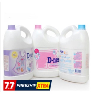5 chai nước giặt dnee Thái Lan 3 lít (có xanh lá Organic)