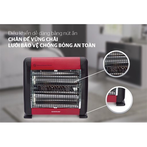 Sưởi điện hồng ngoại SUNHOUSE SHD7013