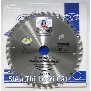 Lưỡi Cắt Gỗ Covina size 200-40 Răng - Siêu Bén-Siêu Bền- Tuổi thọ gấp 10 lần những lưỡi khác