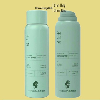 Dầu Gội khô Xanh dạng xịt giúp tóc bồng bềnh 150ml