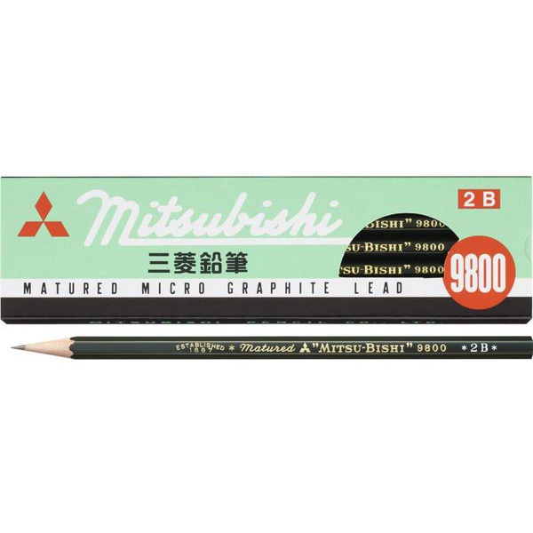Bút chì gỗ UNI Mitsubishi 9800DX
