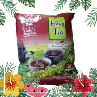 Hồng Trà (Trà đen) Pha Trà Sữa King Xuân Thịnh Gói 1kg (Đỏ)