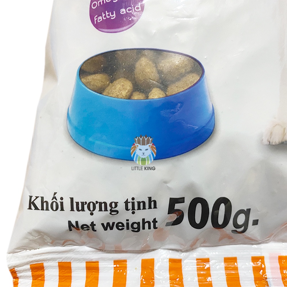 Thức ăn cho chó Apro IQ Formula 500g hạt cho chó giá rẻ bổ sung vitamin dinh dưỡng Little King pet shop