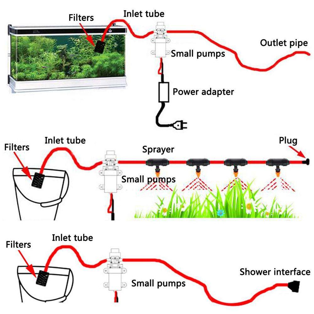 Van Bơm Nước Thông Minh DC 12V